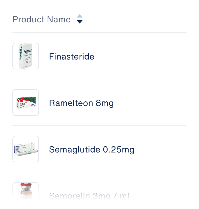 Add products quickly with intake forms.