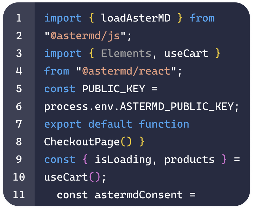 AsterMD API to get going with your telehealth platform